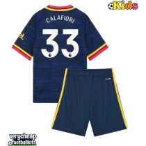 Arsenal Riccardo Calafiori #33 Replica Away Minikit 2026-27 Short Sleeve (+ pants)